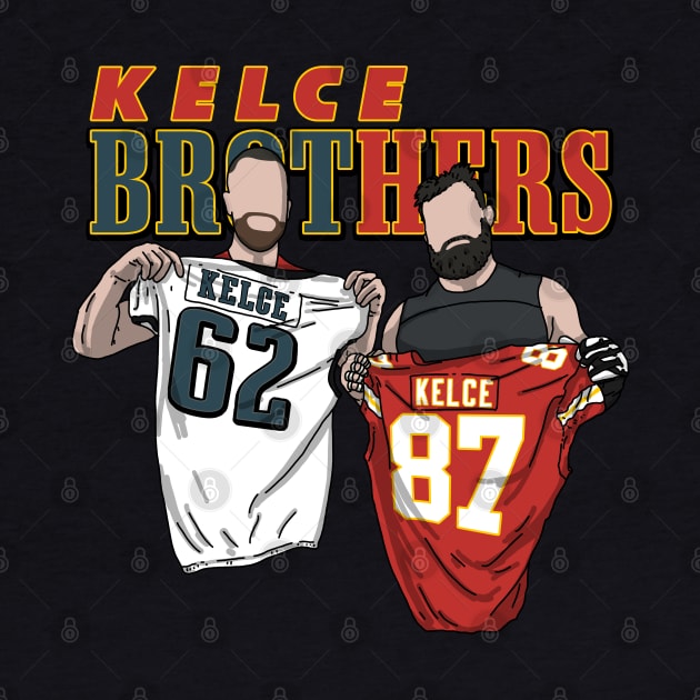 Kelce Brothers by mia_me